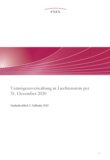 Vermögensverwaltung in Liechtenstein per 31. Dezember 2020