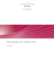 Schwerpunkte der Aufsicht 2020